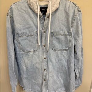 Forever 21 Men's Blue Denim Jacket